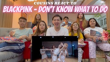 COUSINS REACT TO BLACKPINK - 