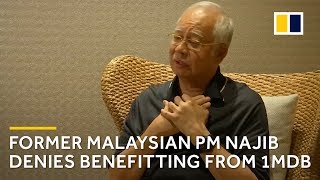 Former Malaysian PM Najib denies benefitting from 1MDB in exclusive interview