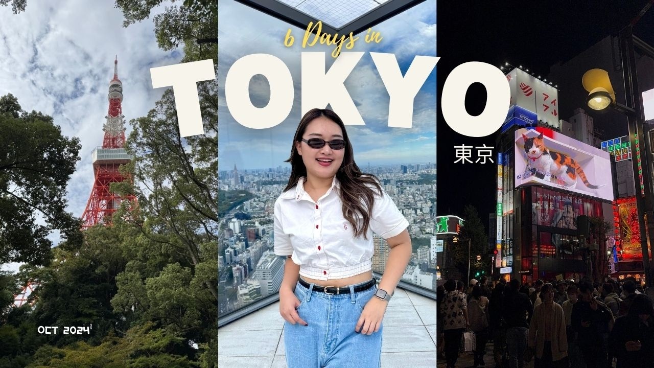 TOKYO VLOG | 6 วัน 5 คืน สำรวจย่านต่าง ๆ อูเอโนะ ชิบูย่า อาซากุสะ
