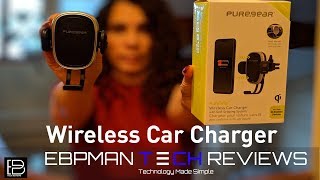 AutoGrip Wireless Car Mount Charger Apple iPhone xs max from Pure Gear