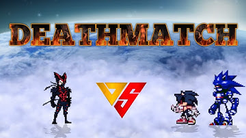 Monster Garou OP VS Sonic exe OP (all form) & Mecha Sonic V2 in Jump Force Mugen