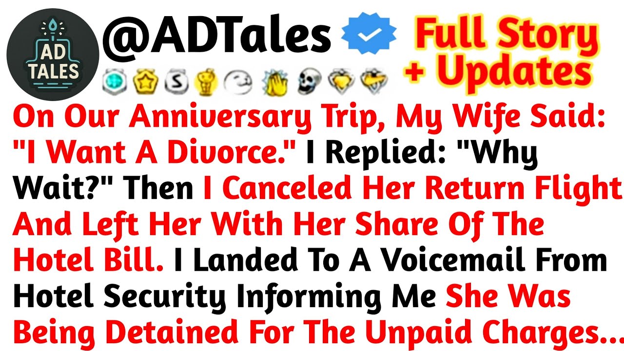 On Our Anniversary Trip, My Wife Said 