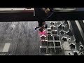 co2 laser engraving and cutting machine acylic reci w6 rd controller up down table honeycomb blades