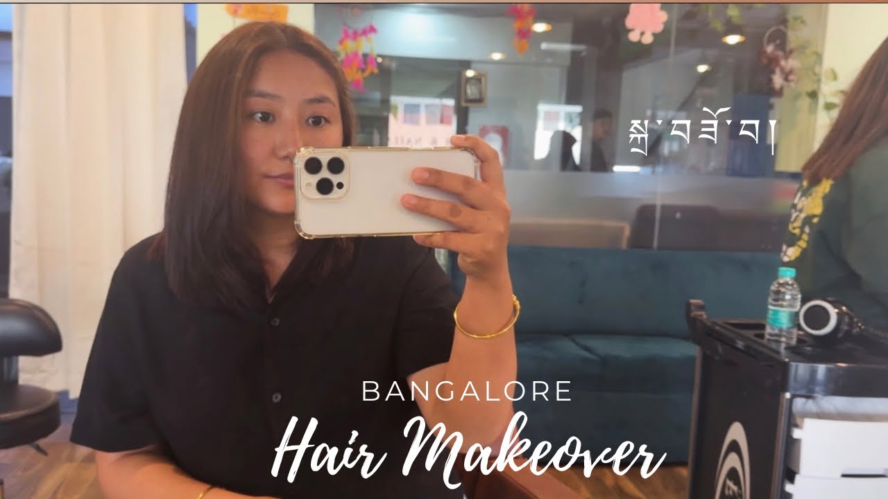 Преображение в тибетском салоне Green Tara, видеоблог из Бангалора, тибетский видеоблогер