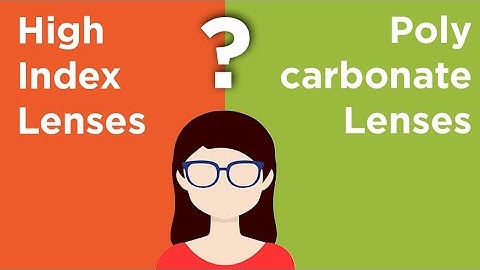 High Index Lenses vs Polycarbonate Lenses