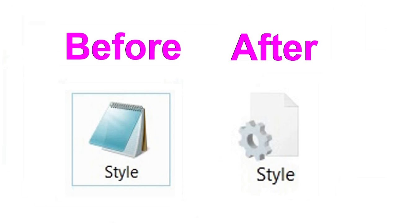 How To Restore Your Default File Icon YouTube