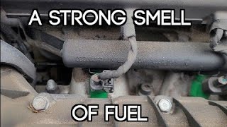 Fuel smell inside is quite strong. But why?
