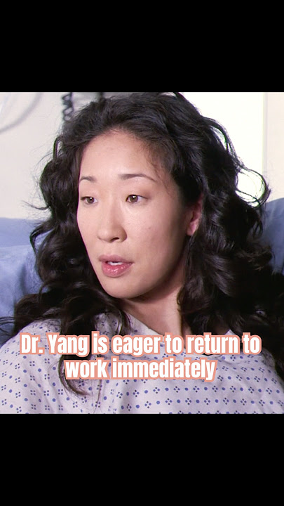 Dr. Yang is eager to return to work immediately. #foryou #shortvideo #shorts