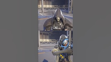 (No. 3) Ana and Reaper interaction - Overwatch 1 interaction
