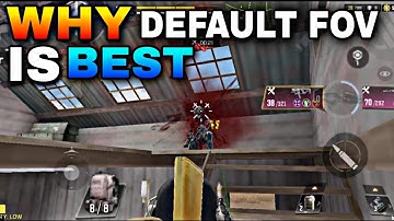 THIS DEFAULT FOV SENSITIVITYHELPS TO IMPROVE YOURAIANACURACY IN BATTLE ROYAL| CODM