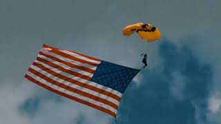Army's Golden Knights Bring the Colors Over Owensboro, Kentucky