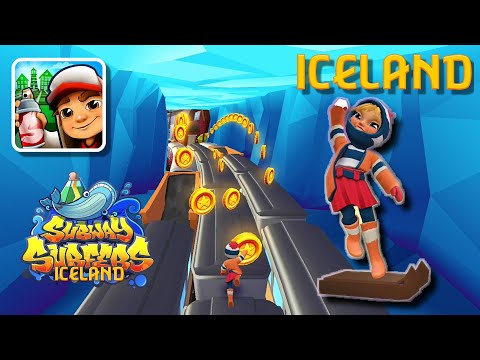 Iceland, Subway Surfers World Tour 2018, Iceland, The Subway Surfers  have arrived at the new destination! 🌋🎣 Tune in when we run through the  update 🏃‍♂️💨, By Kiloo Games