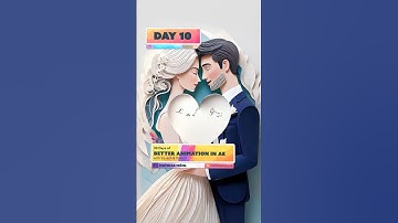 Day 10 – 30 Days of Better Animation in After Effects with Squash & Stretch #weddingtitle #tutorial