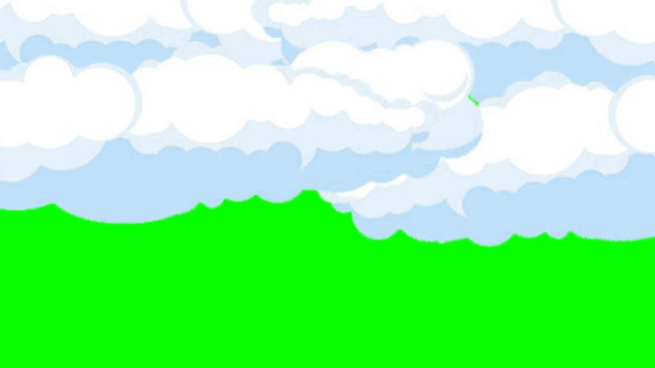 cloud green screen background Animated cloud YouTube
