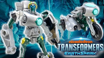 Transformers EARTHSPARK Warrior Class THRASH Review