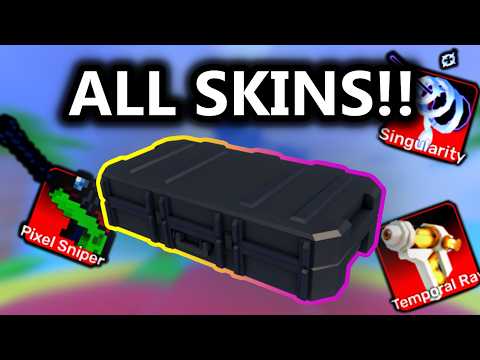 ALL SKINS From Skincase 1!!