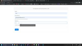Login verification (PHP MAILER)