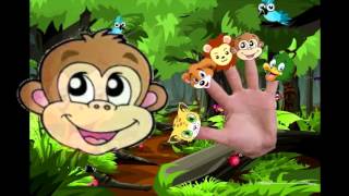 Os 5 Dedinhos - Versão Piano - Canção dos Bichinhos - EM INGLÊS [ Fingers Family ]