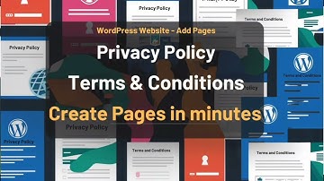 How to Add Privacy Policy and Terms and Conditions pages | WP AutoTerms plugin