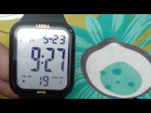 Unboxing And Review On The LASIKA Digital Watch W F157 Tahmidtowha7948