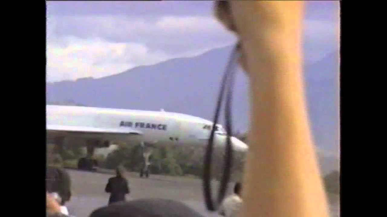 Feria Aviación 1999 Costa Rica Llegada del Concorde