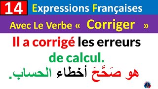 14 expressions françaises avec le verbe Corriger
