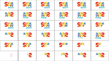 Super Simple Songs 2025 Logo Intro Synchronize 36 Times inspired By Sorry Ear