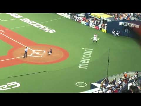 阿部慎之助登場に沸く京セラドーム
