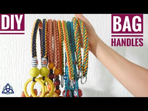 How to Make Macrame Handles for the Bag ♥ DIY ♥ | Macrame bag, Crochet  handles, Macrame purse