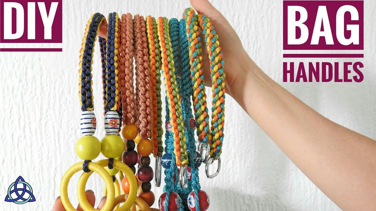 HOW TO MAKE BAG HANDLES With Rope - Easy Peasy Creative Ideas