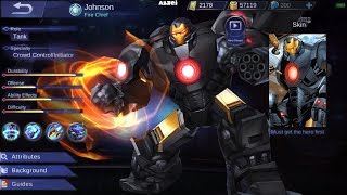 Mobile Legends Johnson marvel design and skin screenshot 3