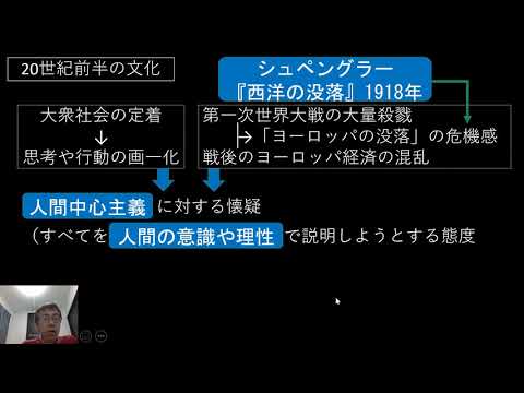 20世紀文化１：人間中心主義への疑問