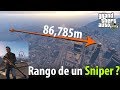 Puede una bala de Sniper atravesar toda la ciudad? | Cul es el rango mximo? | #FisicasGTA 3