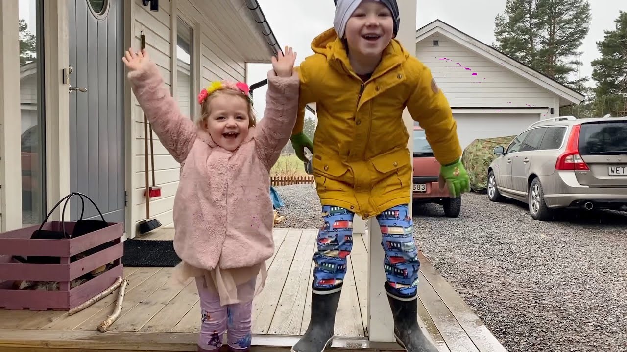 PÅSKÄGGSJAKT OCH PÅSKPYNT