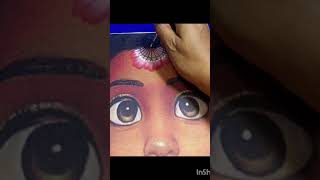 diseño 4 frente para catrina#onestroke #flores #maquillaje #makeup #catrinas #tanyart #shulart