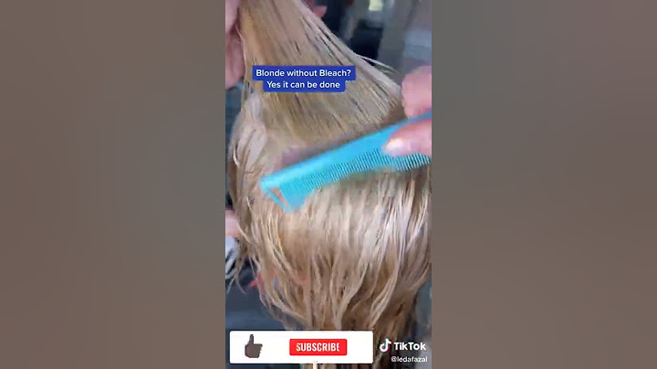 Blonde Hair without Bleach
