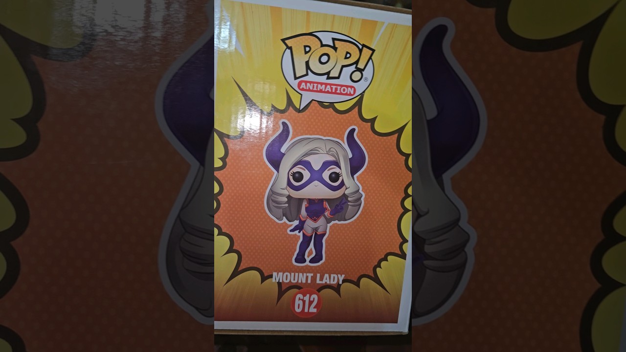 Funko pop My Hero Academia Mount Lady Hot Topic Exclusive
