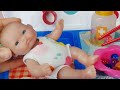 Baby doll doctor and hospital car toys Ambulance play 아기인형 의사와 병원놀이 자동차 장난감 구급차 놀이 - 토이몽