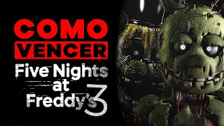 COMO VENCER: FIVE NIGHTS AT FREDDY’S 3