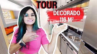 Apartamento decorado 116 m² ,MUITO CHIQUE  - TOUR VIRTUAL