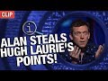 QI | Alan Steals Hugh Laurie's Points