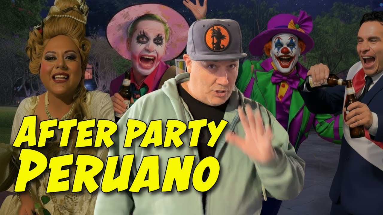 El AFTER más salvaje del Perú 😱 | Plaza San Martín después de Halloween