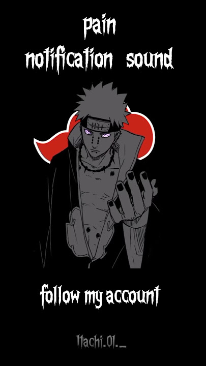New ringtone unlock Almighty Push #pain #naruto #itachi #anime