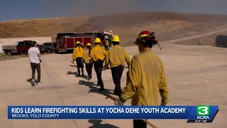 Yolo County kid cadets learn fire fighting and life skills at camp