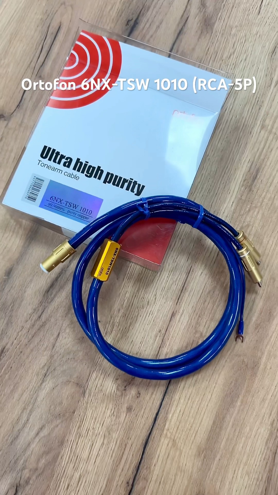 Ortofon 6NX-TSW 1010 (RCA-5P) - YouTube