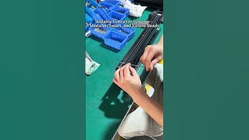 Smart Conveyor Lines Improving Manufacturing Output #conveyor #machine #conveyors #factory#cnc