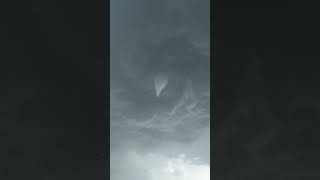 Furacão Se Formando Em Cima Do Aeroporto De Brasília Ção