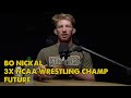 3x NCAA Wrestling Champ Bo Nickal Talks His Career, Olympics and Transition to MMA