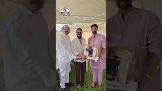 Mega Power Star Ram Charan &amp; Bellamkonda Sreenivas in One Frame! #RC16 #WeddingVibes #shortvideo