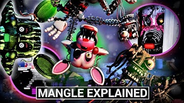 FNAF Animatronics Explained - MANGLE (Five Nights at Freddy